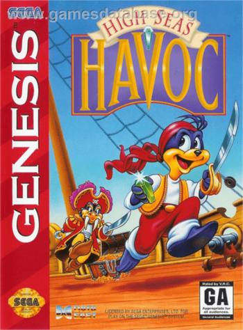 Cover High Seas Havoc for Genesis - Mega Drive
